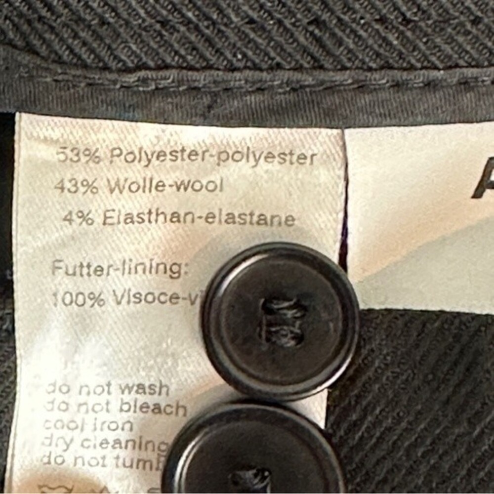Akris Punto Fia Slim Fit Riding Pants Black 8 - Picture 6 of 8